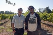Dibesh and Ashish at Napa Vineyards