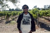 Ashish at Napa Vineyards