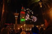 Fireworks at San Francisco, new year's eve 2011