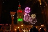 Fireworks at San Francisco, new year's eve 2011