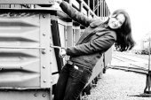 Reji at Sacramento old rail road